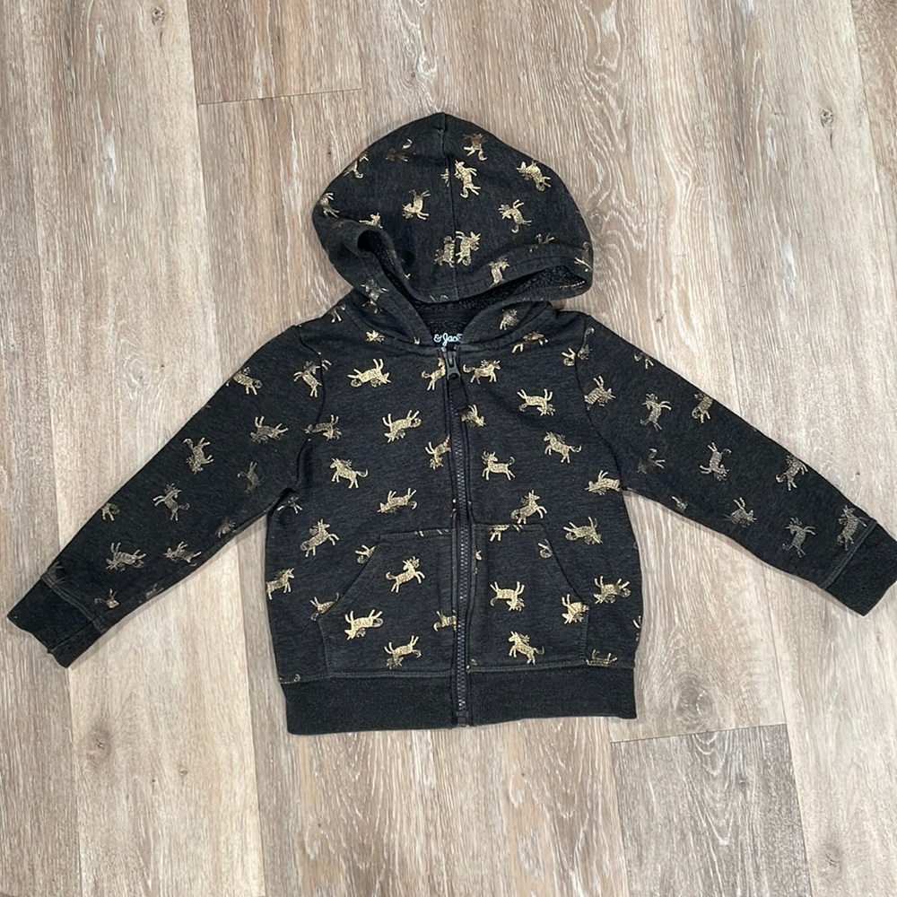 Cat & Jack unicorn sweatshirt 3T